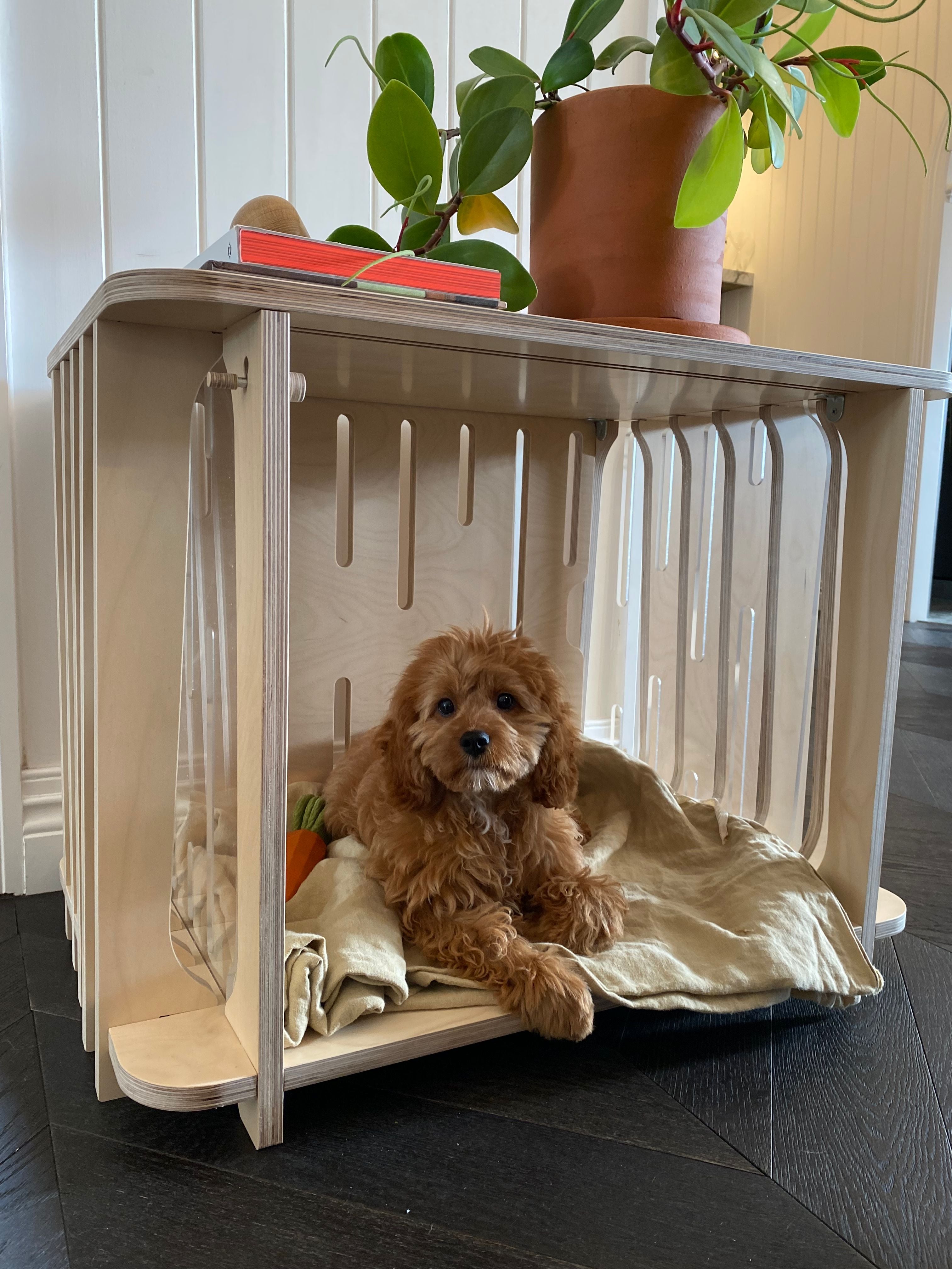 Wooden Dog Crate Decorating Ideas for Your Home!