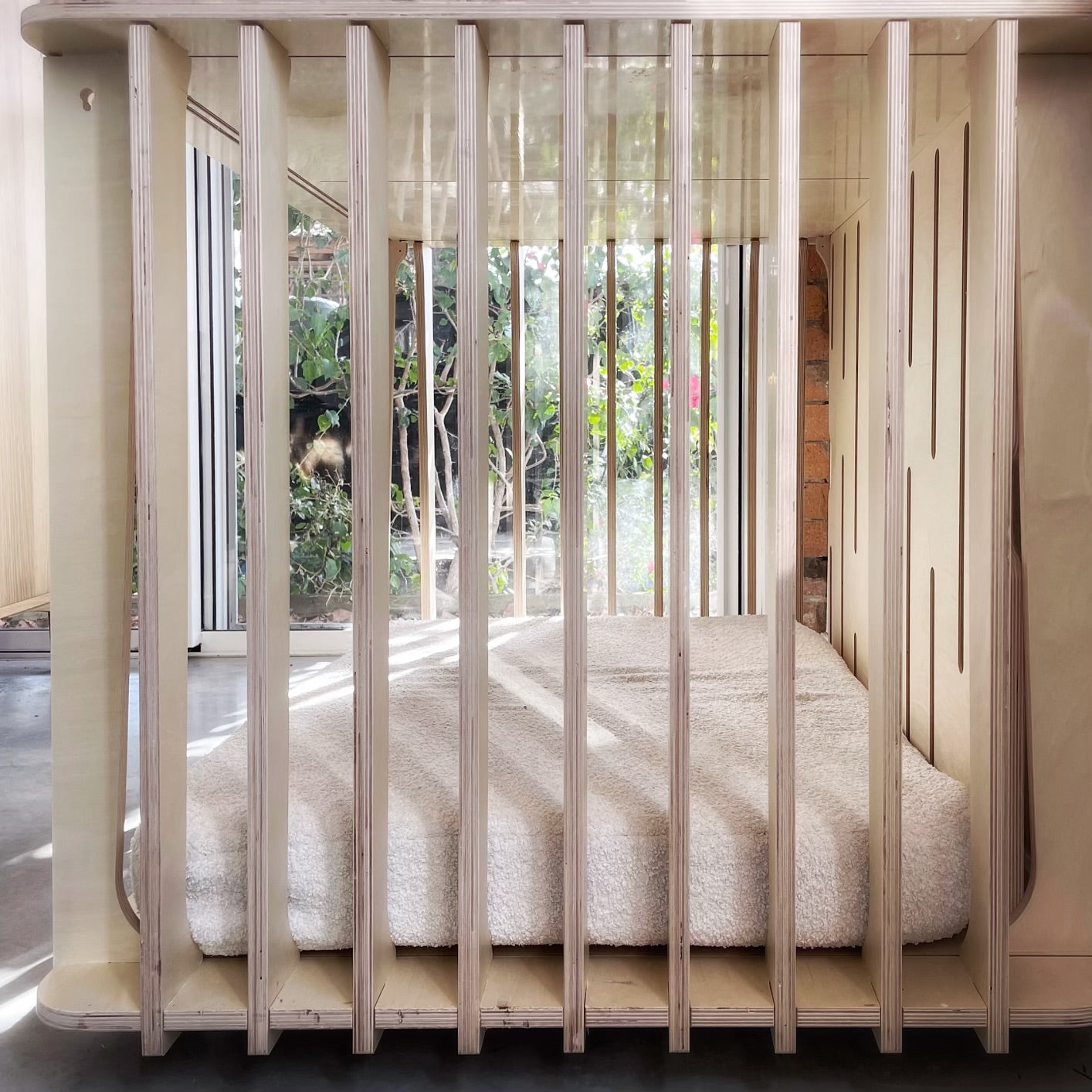 Teddy Dog Crate - Designer Furniture Style Crate