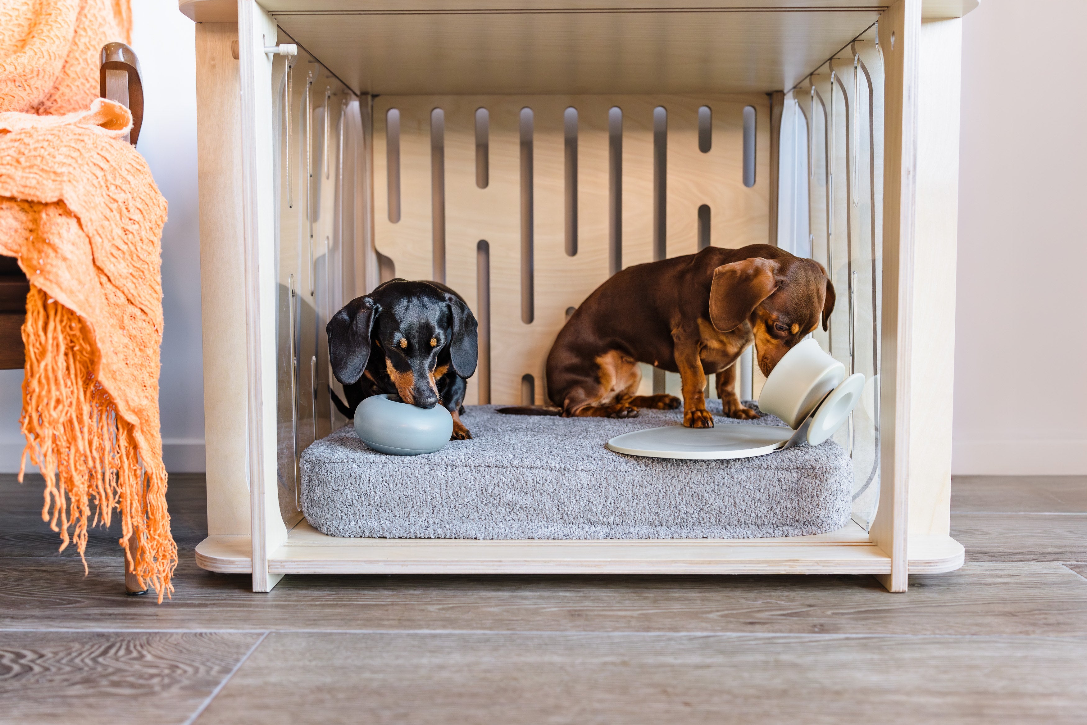 Small Teddy Crate and Orthopaedic Mat Bundle